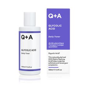 Q+A Glycolic Acid Daily Toner Exfolierande ansiktstoner 100 ml