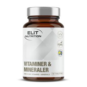 Elit Nutrition Vitaminer & Mineraler Tabletter 90 st