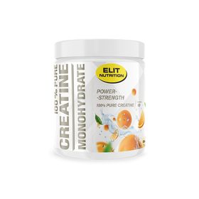 Elit Nutrition 100% Pure Creatine Monohydrate Orange Pulver 300 g