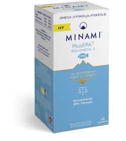 MINAMI PlusEPA Omega-3 80% Kapslar 60 st