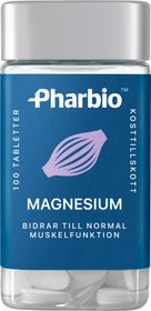 Pharbio Magnesium 250 mg Tabletter 100 st