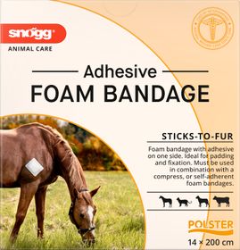 Snögg Foam Bandage Adhesive 14 cm x 2 m Självhäftande förband 1 st