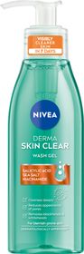 NIVEA Derma Activate Wash Gel Rengöringsgel mot orenheter 150 ml
