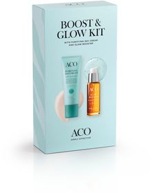 ACO Face Boost & Glow Kit Kit med ansiktsprodukter 50 + 30 ml