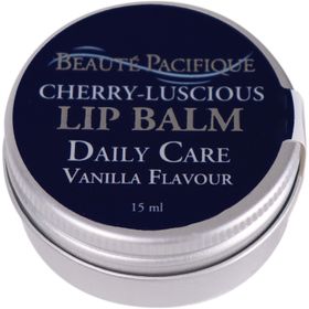 Beauté Pacifique Cherry-Luscious Lip Balm Daily Care Vanilla Återfuktande läppbalsam 15 ml