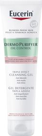 Eucerin DermoPurifyer Triple Effect Cleansing Gel Rengöringsgel för ansikte och kropp 150 ml
