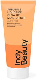 Indy Beauty Arbutin & Liquiruce Glow Cream Ansiktskräm som ger lyster 50 ml
