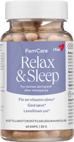 RFSU Relax & Sleep Kapslar 60 st