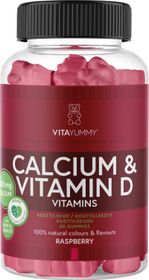 VitaYummy Calcium Vitamin D Raspberry Gummies 60 st
