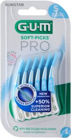 GUM Soft-Picks Pro Small Mellanrumsborste Gummi 60 St