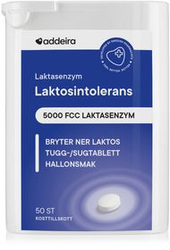 Addeira Laktasenzym Tuggtabletter 50 st