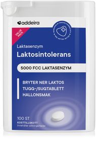 Addeira Laktasenzym Tuggtabletter 100 st