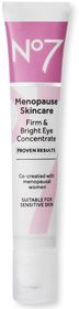 No7 Menopause Firm & Bright Eye Concentrate Ögonkräm 15 ml