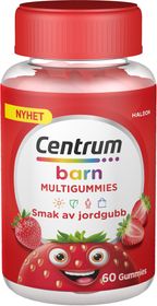Centrum Multigummies Jordgubb Tabletter 60 st