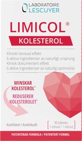 Limicol Kolesterol Kosttillskott 90 st