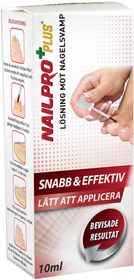 Nailpro Plus Nagelsvamp Lack Nagelbehandling 10 ml