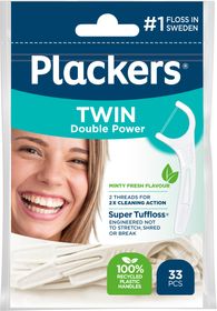 Plackers Twin Tandtrådsbygel 33 st