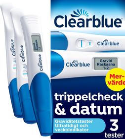 Clearblue Graviditest Graviditetstest 3 st