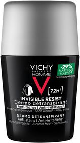 Vichy Homme invisible protect deo 72h roll-on Deodorant 50 ml