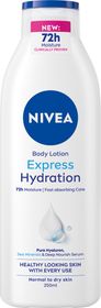 NIVEA Express Hydration Body Lotion Djupt återfuktande kroppslotion 250 ml