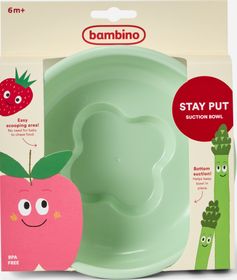 Bambino Stay put! Bowl mint Spädbarnsmatning 1 st