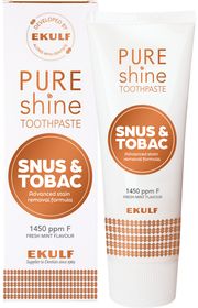 Ekulf PURE Shine Snus & Tobac Tandkräm 75 ml