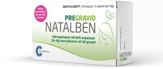 Natalben PreGravid Kosttillskott 30 st