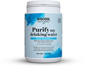 Biocool Purify my drinking water Tablett för renat vatten 250 st