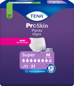 Tena Pants Night Super M Nattskydd 10 st