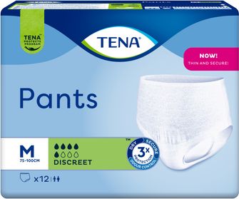 Tena Pants Discreet M Inkontinensskydd 12 st