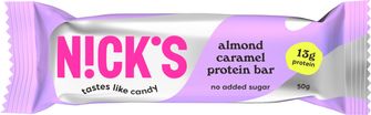 Nicks Protein bar almond caramel Proteinbar 50 g