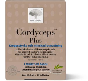 New Nordic Cordyceps Plus Kosttillskott 30 st