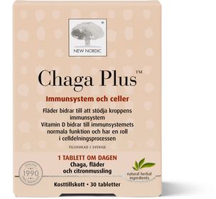 New Nordic Chaga Plus Kosttillskott 30 st