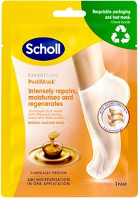 Scholl PediMask Manuka Honey Fotmask 1 par