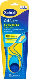 Scholl Gel Activ Insole Everyday (L) Gel-inlägg 1 par