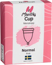 MonthlyCup Normal pink Menskopp 1 st