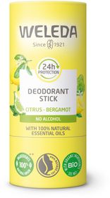 Weleda Deodorant Stick Citrus / Bergamot Alkohol- och aluminiumfri deodorant 50 ml