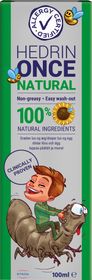 Hedrin Once Natural Behandling mot löss 100 ml