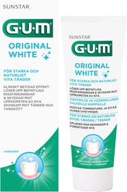 GUM Original White Tandkräm Mot missfärgning 75 ml