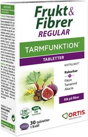 Ortis Frukt & Fibrer Regular Tabletter 30 st