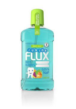 Flux Junior Fruit Mint Fluorskölj för barn, 500 ml
