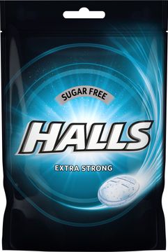 Halls Cool Extra Strong Halstablett, 65 g