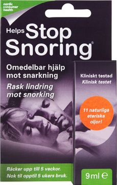 Help Stop Snoring Snarkspray 9ml