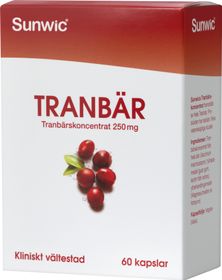 Sunwic Tranbär Kapslar 60 st