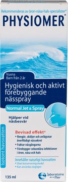 Physiomer Normal Jet & Spray Nässpray, 135 ml