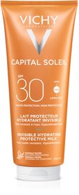 Vichy Capital Soleil Fresh Protective Milk SPF30 Solskydd för ansikte och kropp 300 ml
