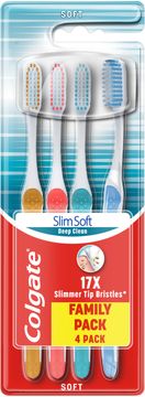 Colgate Slim Soft Tandborste. 4 st