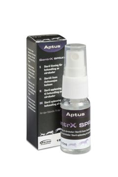 Aptus SentrX Spray Behandling av sårskador. 15 ml