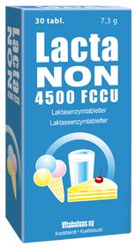 Vitabalans LactaNON 4500 FCCU Tabletter 30 st