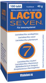 Vitabalans Lacto Seven Tablett, 100 st